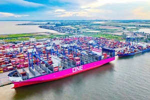 Với tốc độ tăng trưởng GRDP ước đạt 12,35% trong năm 2025, Hải Phòng tiếp tục duy trì chuỗi 11 năm liền tăng trưởng hai con số, đặt muc tiêu năm 2026 tăng tưởng đạt 13%. Ảnh: Lê Dũng