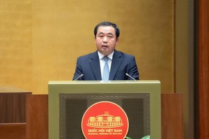 Bộ trưởng Bộ Nông nghiệp và Môi trường Trần Đức Thắng 