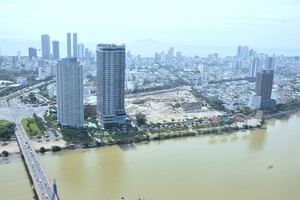 Khu đô thị Capital Square 3 được xây dựng tại vị trí gần sông Hàn, TP.Đà Nẵng.