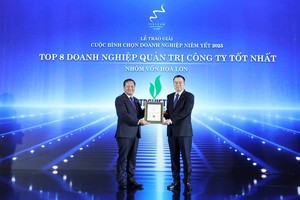 PV Drilling (PVD) được vinh danh 3 hạng mục tại Cuộc bình chọn Doanh nghiệp niêm yết (DNNY) 2025 