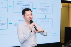 Ông Trần Huyền Dinh, Chủ nhiệm Ủy ban Ứng dụng Fintech, Hiệp hội Blockchain và Tài sản số Việt Nam