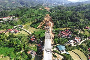 Nhu cầu vốn trung, dài hạn cho các dự án, công trình trọng điểm quốc gia là rất lớn. Ảnh: Đức Thanh 