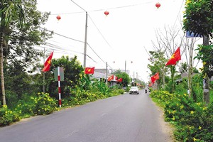 Kết cấu hạ tầng nông thôn TP. Cần Thơ ngày càng đồng bộ (Nguồn: Báo Cần Thơ) 