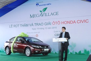 Mega Village của KDH sẽ bàn giao trong quý I/2016