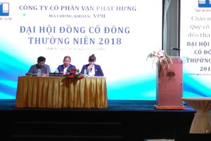 Đại hội đồng cổ đông VPH: Phát hành cổ phiếu để trả thù lao cho các sếp