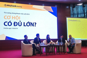 VN-Index có thể lên mốc 1.300 điểm trong nửa cuối năm 2018