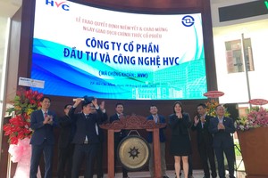 Cổ phiếu của HVC Group (HVH) tăng kịch trần phiên chào sàn
