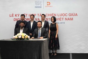 Digiworld và Nestlé Việt Nam vừa ký kết hợp tác chiến lược phát triển thị trường cho sản phẩm dinh dưỡng y học