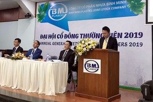 ĐHCĐ Nhựa Bình Minh (BMP): doanh thu quý 1 tăng trưởng hơn 40% so với cùng kỳ