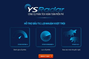 Đầu tư chứng khoán với lợi nhuận vượt trội cùng công cụ YSRadar
