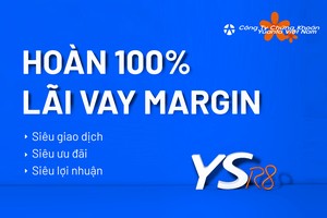 Yuanta Việt Nam hoàn 100% lãi vay margin qua sản phẩm YSR8