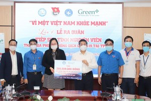 Lễ ra quân “Tiếp sức tình nguyện viên tham gia phòng chống dịch Covid-19 tại TP.HCM”