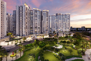 Phối cảnh dự án Westgate tại trung tâm hành chính Bình Chánh