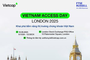 VAD London 2025: Khai phá tiềm năng thị trường chứng khoán Việt Nam cùng Vietcap và FTSE Russell