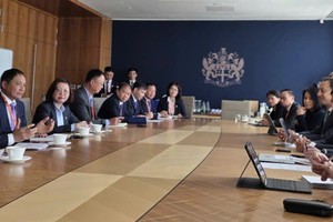 Bộ trưởng Bộ Tài chính làm việc với lãnh đạo Sở GDCK London và FTSE Russell