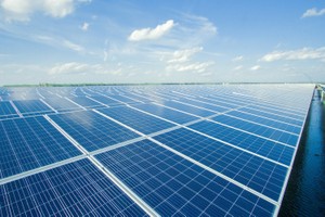 Nhà máy điện mặt trời tại Long An của Bamboo Capital