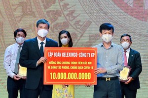 Geleximco và ABBank ủng hộ 20 tỷ đồng vào quỹ Vaccine phòng, chống Covid-19 của Hà Nội