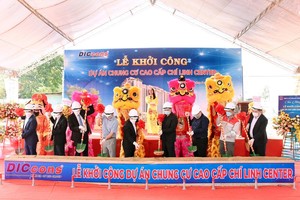 DICcons (DC4) khởi công dự án Chí Linh Center, 2 tháng lãi tăng 110% so với cùng kỳ
