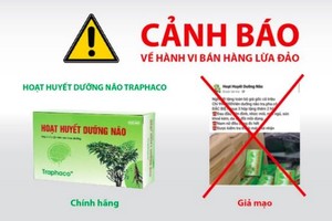 Traphaco (TRA) cảnh báo về hành vi bán hàng lừa đảo trên online