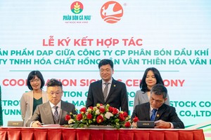 PVCFC hợp tác với Tập đoàn Hoá chất Vân Thiên Hoá