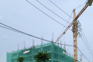 Bệnh viện Việt Yên đã đạt 30% khối lượng xây dựng