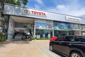 Toyota Giải Phóng – một trong 83 showroom ô tô thuộc hệ thống Savico (thành viên của SVC Holdings)