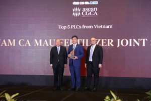 PVCFC (DCM) khẳng định đẳng cấp quản trị ASEAN: Top 5 doanh nghiệp niêm yết Việt Nam