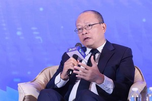 Ông Bùi Thiên Thu, Cục trưởng Cục Đường thủy nội địa, Bộ Giao thông Vận tải (Ảnh: Lê Toàn) 