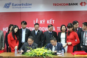 Eurowindow kết hợp với Techcombank mang đến ưu đãi cho khách hàng