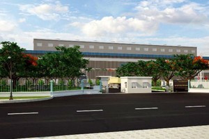 Phối cảnh nhà máy Titan. Nguồn: KSA