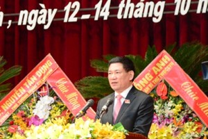 Đồng chí Hồ Đức Phớc tái đắc cử Bí thư Tỉnh ủy Nghệ An khoá XVIII