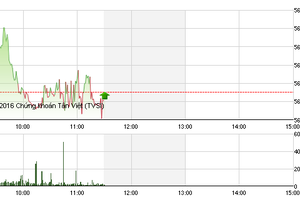 Phiên giao dịch sáng 13/1: Hai sàn trái chiều