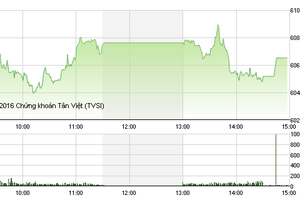 Phiên chiều 6/5: “Ông lớn” ngân hàng giữ phong độ, VN-Index giữ mốc 605