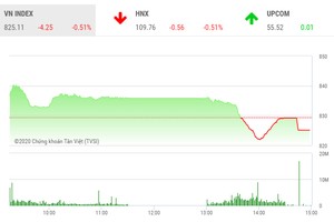 Giao dịch chứng khoán chiều 30/6: Bán mạnh cuối phiên, VN-Index giảm phiên thứ 6 liên tiếp