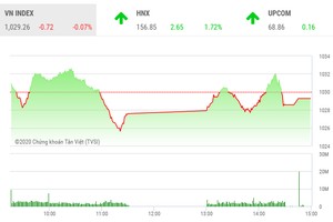 Giao dịch chứng khoán chiều 8/12: Cổ phiếu chứng khoán nổi sóng, VN-Index vẫn giảm điểm