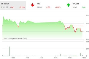 Giao dịch chứng khoán phiên chiều 26/7: Cổ phiếu vừa và nhỏ chịu sức ép, VN-Index quay đầu giảm điểm