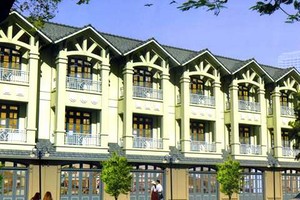 Nhà liền kề tại khu vực mới mở phải tối thiểu 25 m2