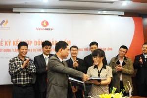 Lễ ký kết giữa PJICO và Vingroup