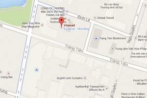 Trụ sở của Vinexad ở số 9 Đinh Lễ là đất thuê của Nhà nước