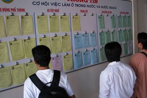 Sản xuất, chế biến tăng tuyển dụng lao động