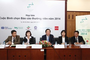 Khởi động chấm sơ khảo Bình chọn báo cáo thường niên năm 2014