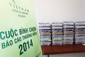 Ngày 26/7 sẽ trao giải Báo cáo thường niên tốt nhất 2014