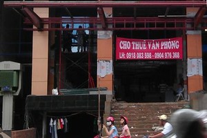 Văn phòng cho thuê tại Hà Nội lao đao