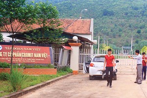 Nhà máy sản xuất ferecrom của Nam Việt đang đóng cửa sau thời gian ngắn đi vào hoạt động