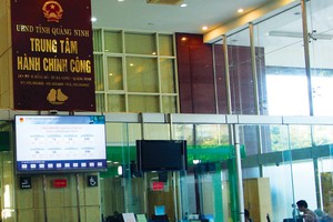 Trung tâm Hành chính công của UBND tỉnh Quảng Ninh