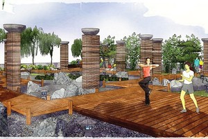 Royal City nâng cấp vườn dưỡng sinh trên cao