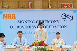 Lễ ký kết Hợp đồng hợp tác kinh doanh giữa CTCP Đầu tư Năm Bảy Bảy (NBB)  và Công ty Creed Asia Invesment (Creed)