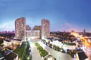 Vingroup là doanh nghiệp BĐS Việt Nam duy nhất được chọn vào Top 100 công ty hàng đầu ASEAN (Trong ảnh: Royal City là một trong những dự án của Vingroup)