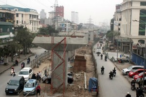 Các dự án đường sắt đô thị đều chậm tiến độ