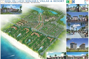 Phối cảnh tổng thể 
Dự án Sonasea Villas & Resort tại Phú Quốc